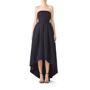 Dark Navy High-Low Dress by Slate & Willow